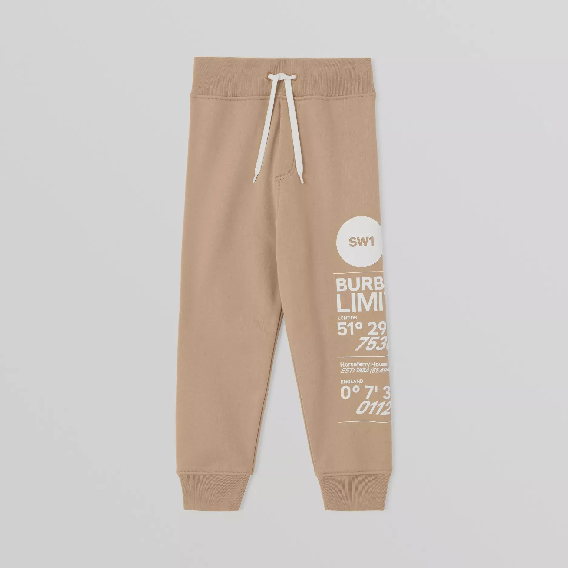 Burberry Beige Montage Sweatpants