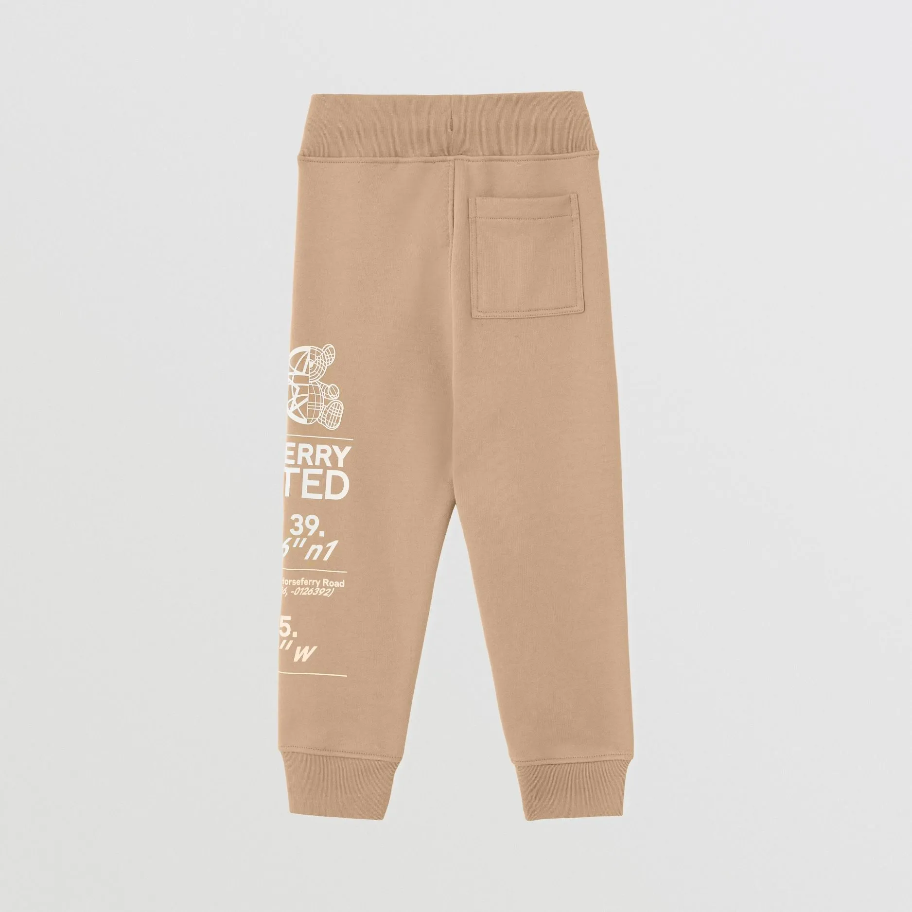 Burberry Beige Montage Sweatpants