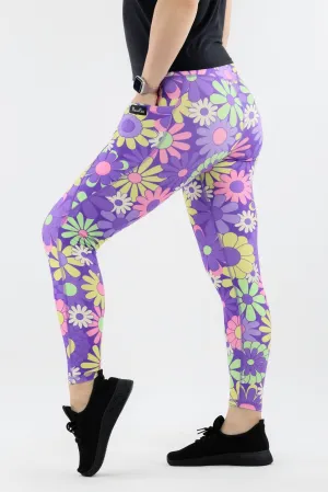 Candy Flower - Hybrid 2.0 - Leg Pockets - Full Leggings