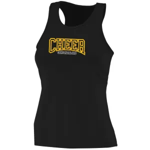 Canyon Del Oro Cheer Black Fitted Tank