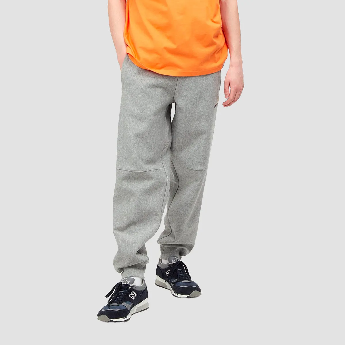 Carhartt WIP American Script Jogging Pants Grey Heather