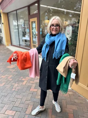 Cashmere Blend Scarf Wrap- Multiple Color Options