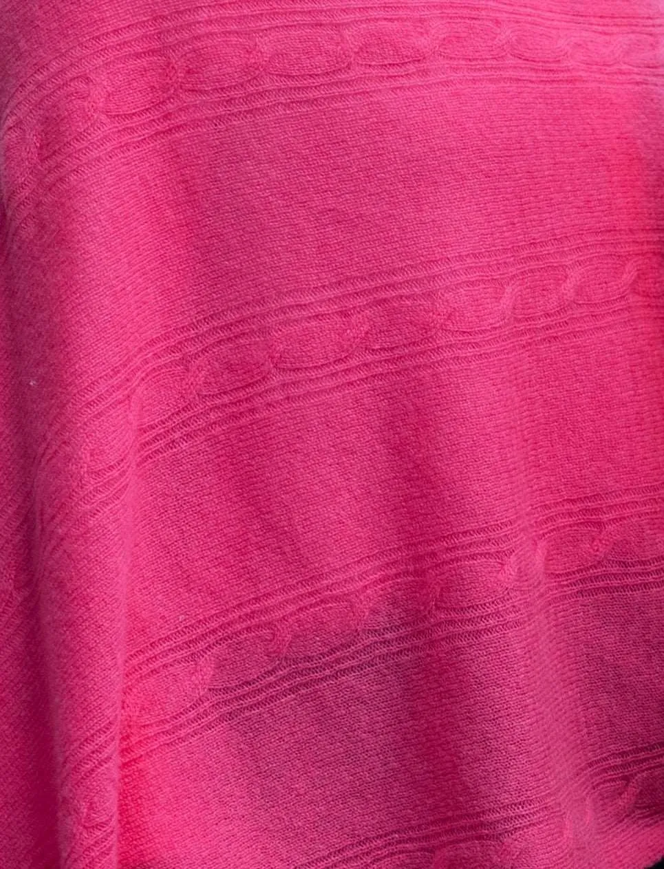Cashmere Cable Topper
