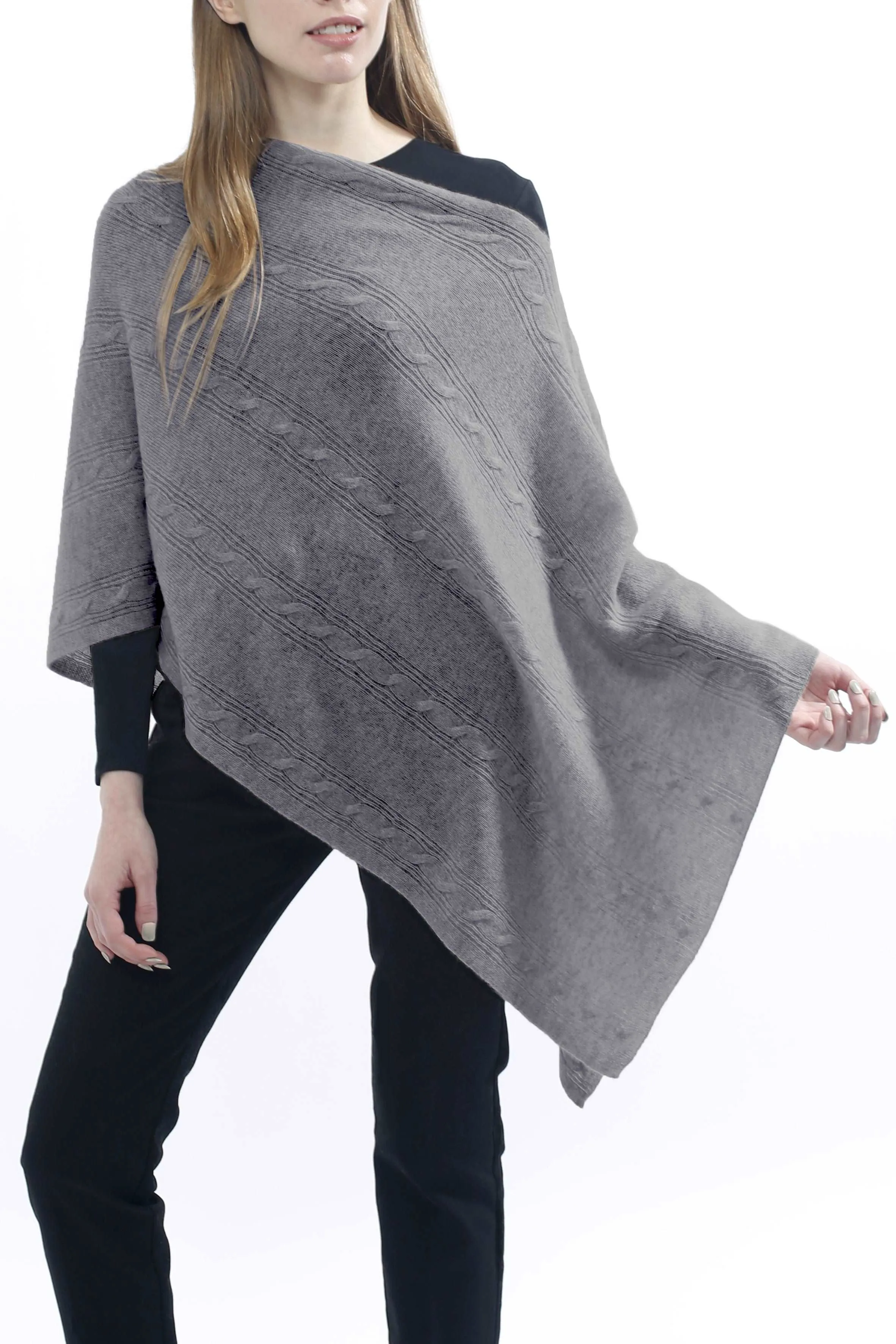 Cashmere Cable Topper