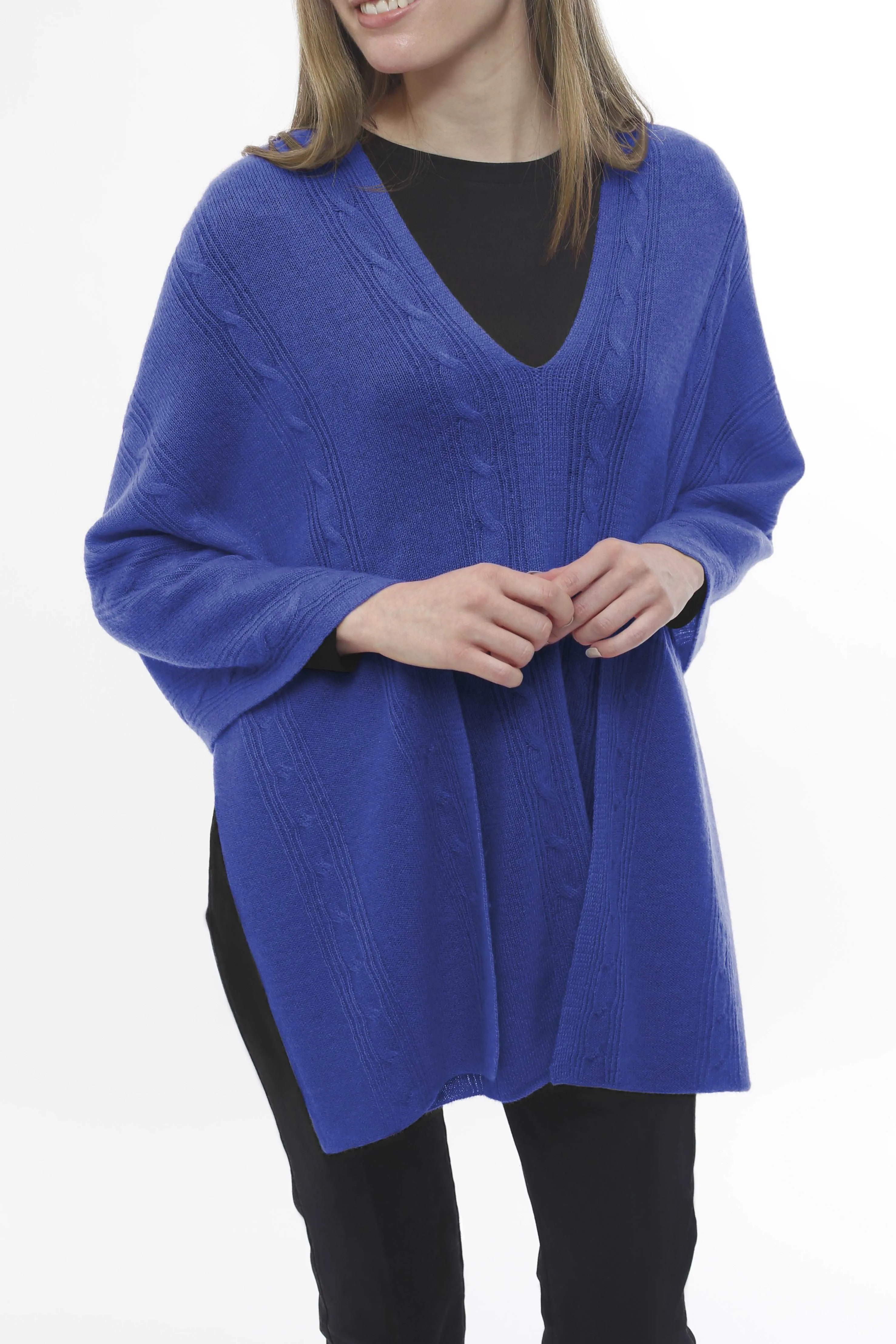 Cashmere Cable Topper