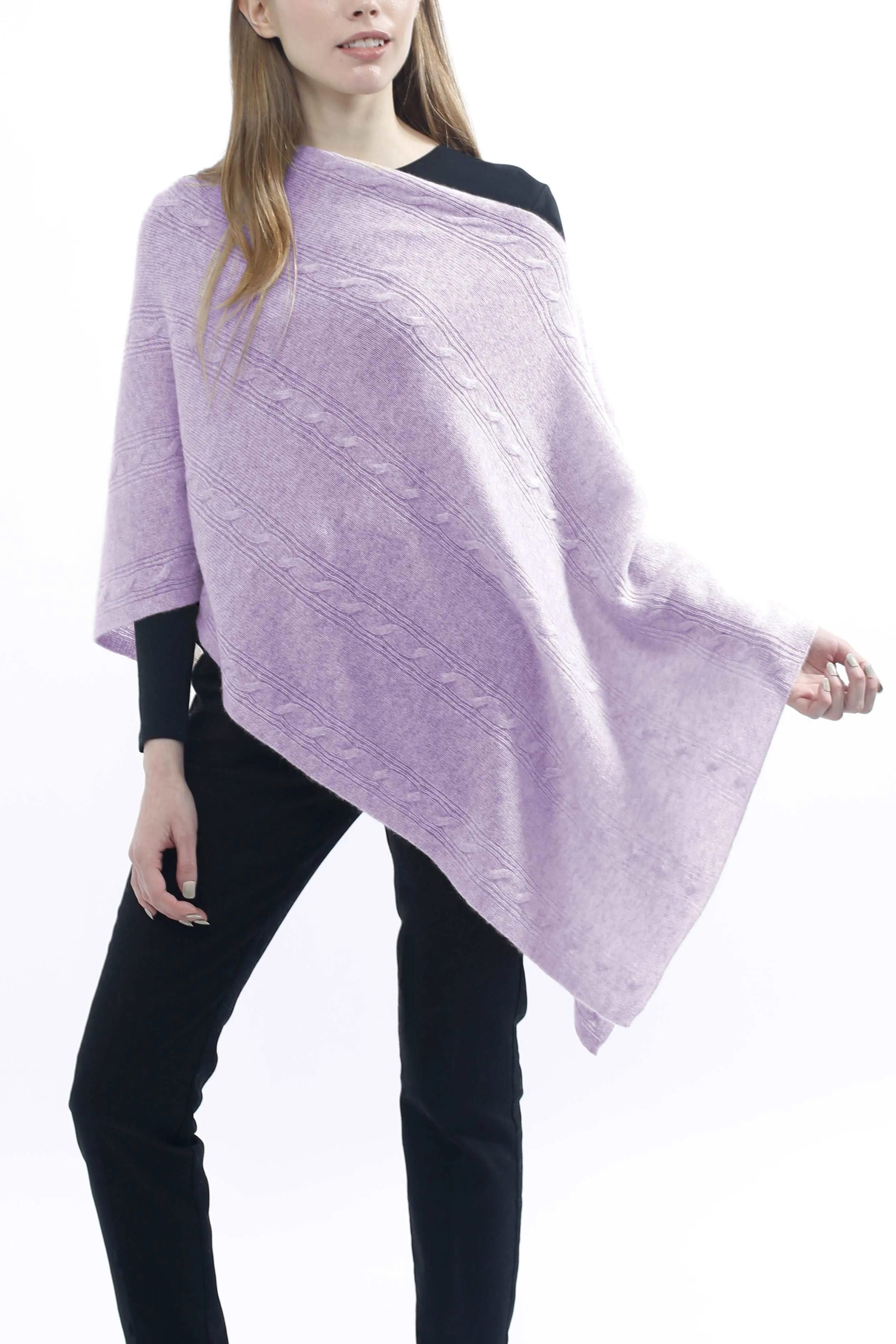 Cashmere Cable Topper
