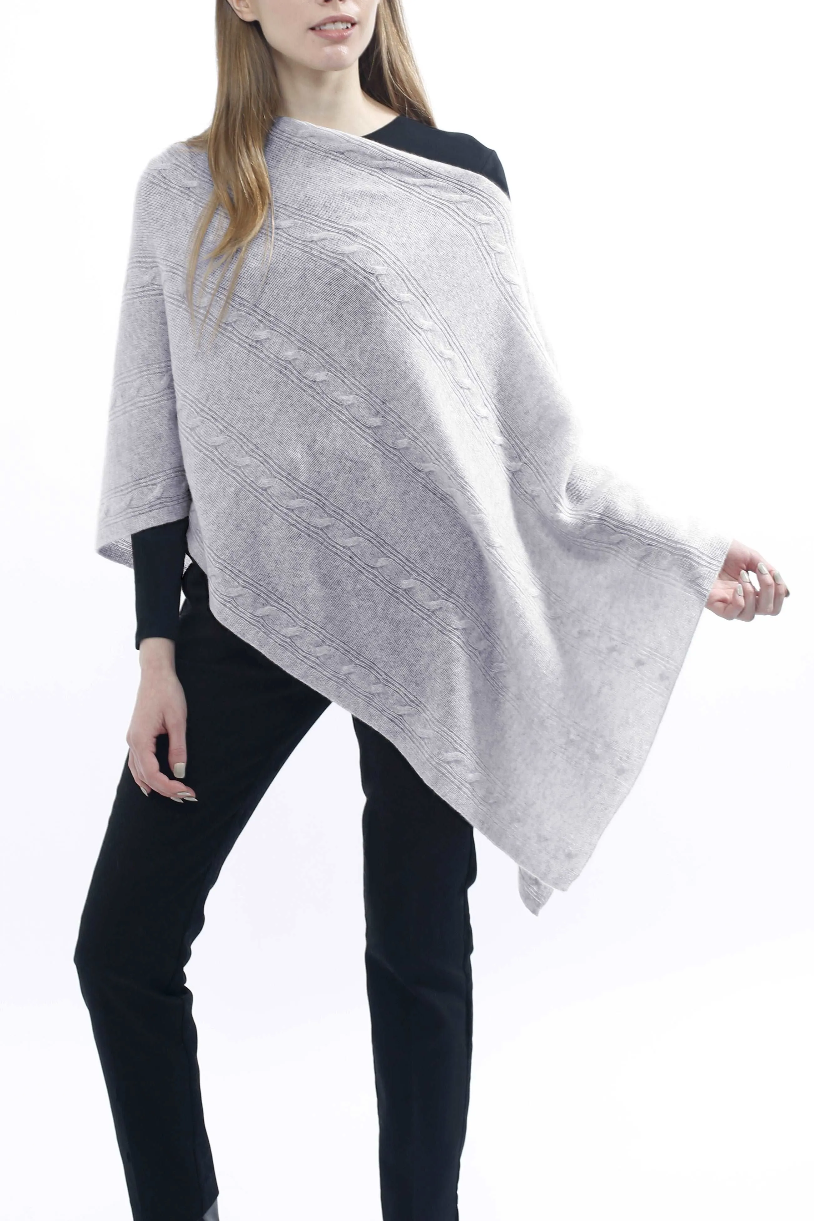 Cashmere Cable Topper