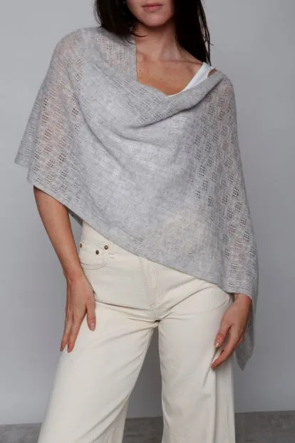 Cashmere Pointelle Topper