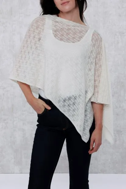 Cashmere Pointelle Topper