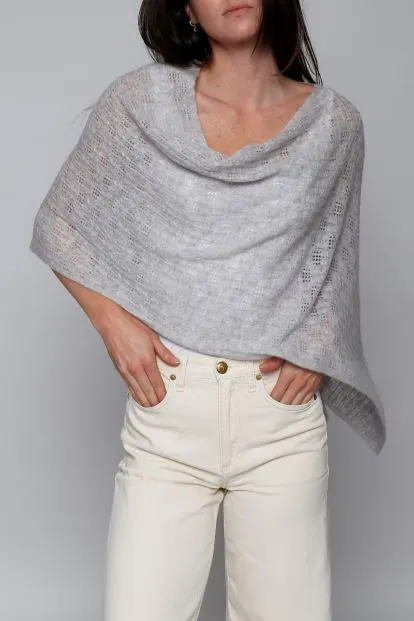 Cashmere Pointelle Topper
