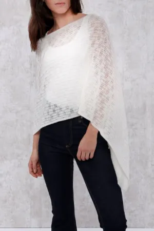 Cashmere Pointelle Topper