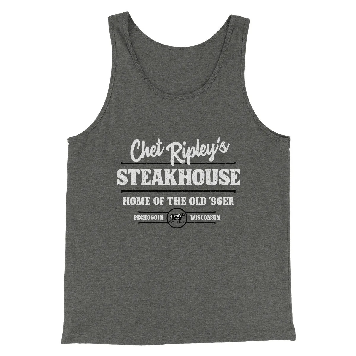 Chet Ripley's Steakhouse Funny Movie Men/Unisex Tank Top