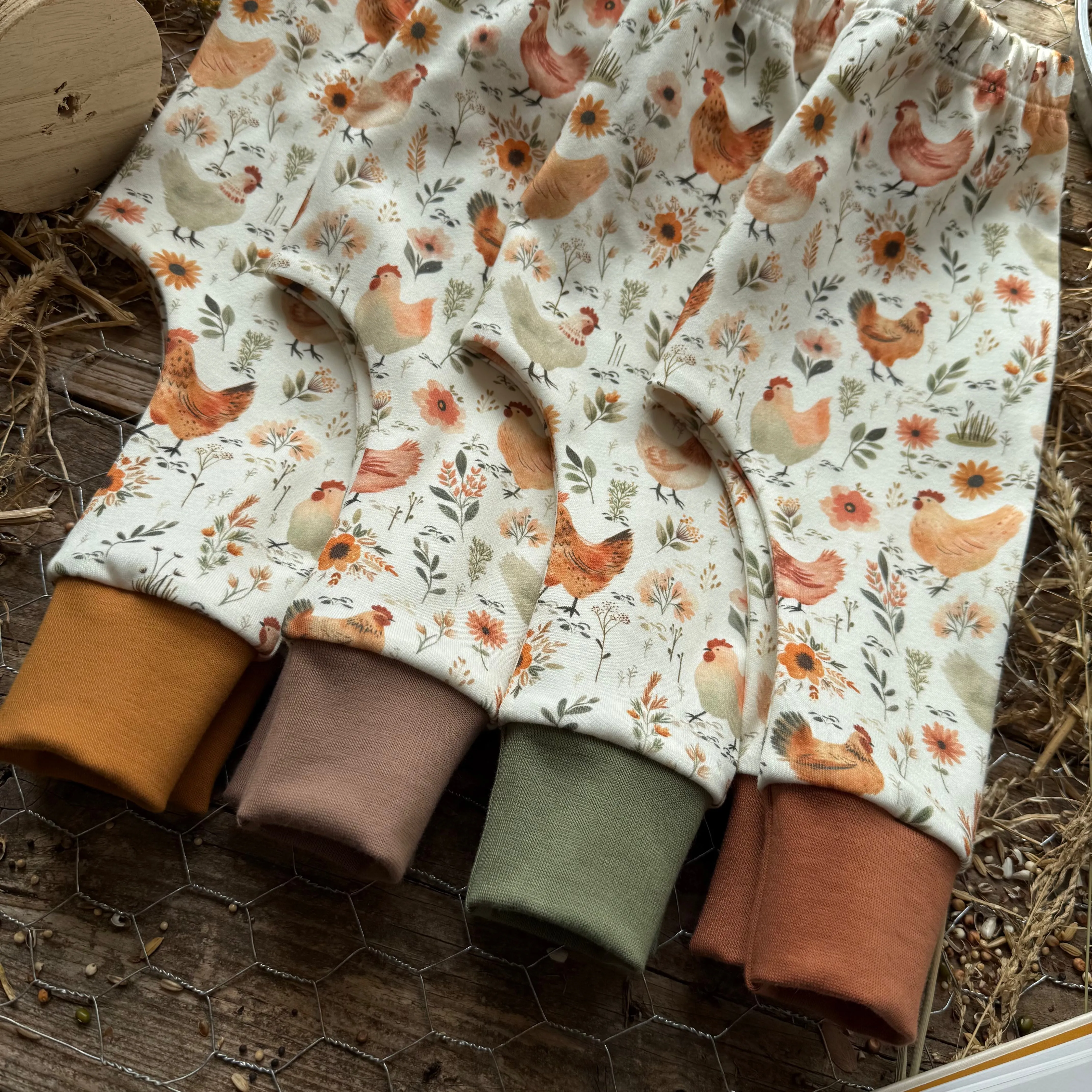 Chicken Meadow Harem Leggings