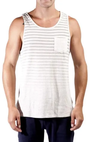 Civil Society Festival Step Up Soft Knit Striped Tank Top