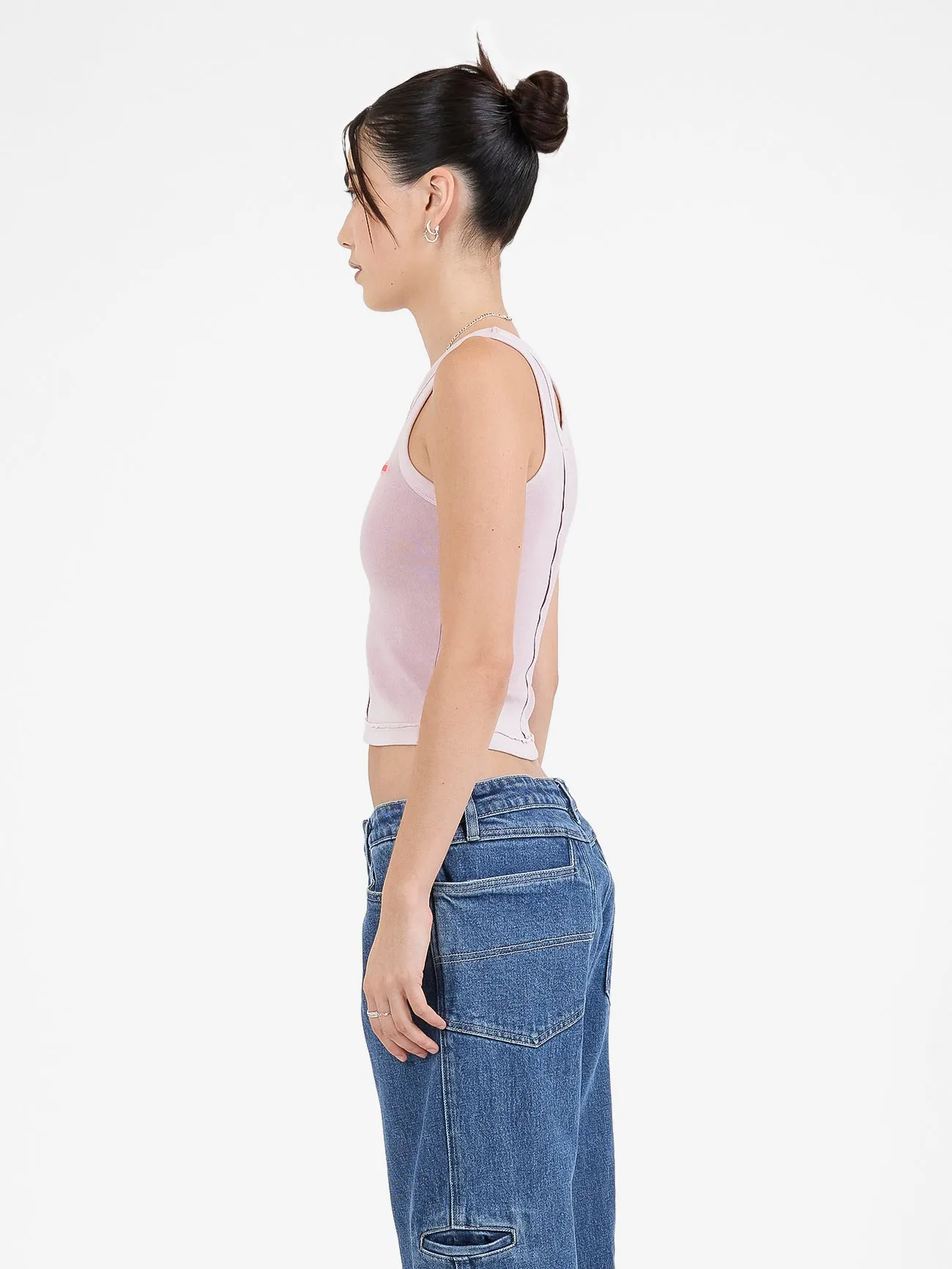 CORE DIVIDED SPORT TANK - LILAC FADE