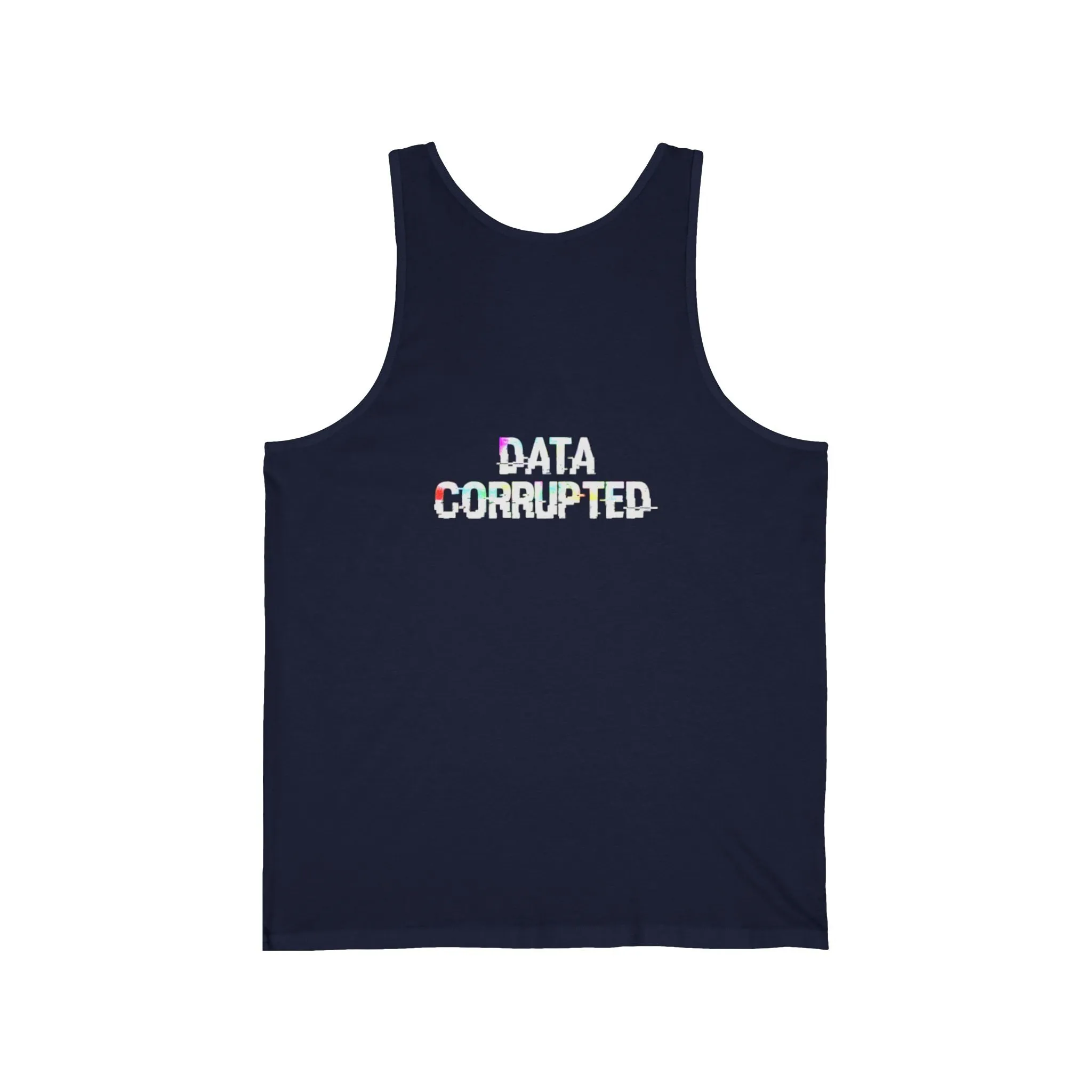 Corrupted Data Unisex Jersey Tank