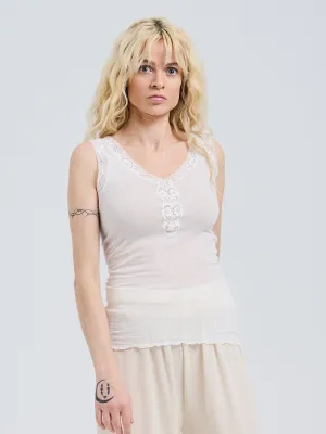 Cotton Lacey | Cotton - Off-White