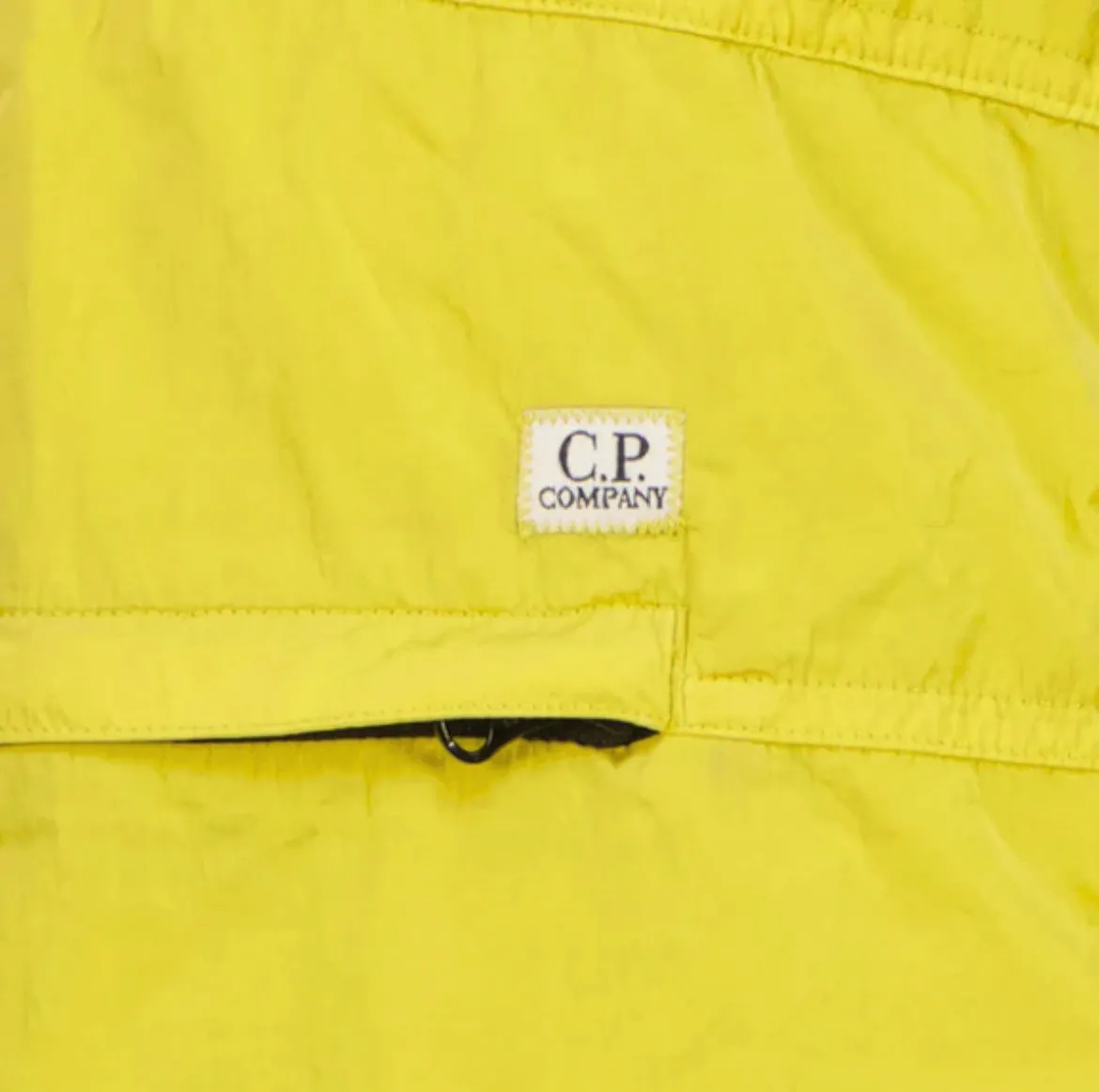 C.P. COMPANY CHROME-R CARGO TROUSER BOTTOMS - GOLDEN PALM