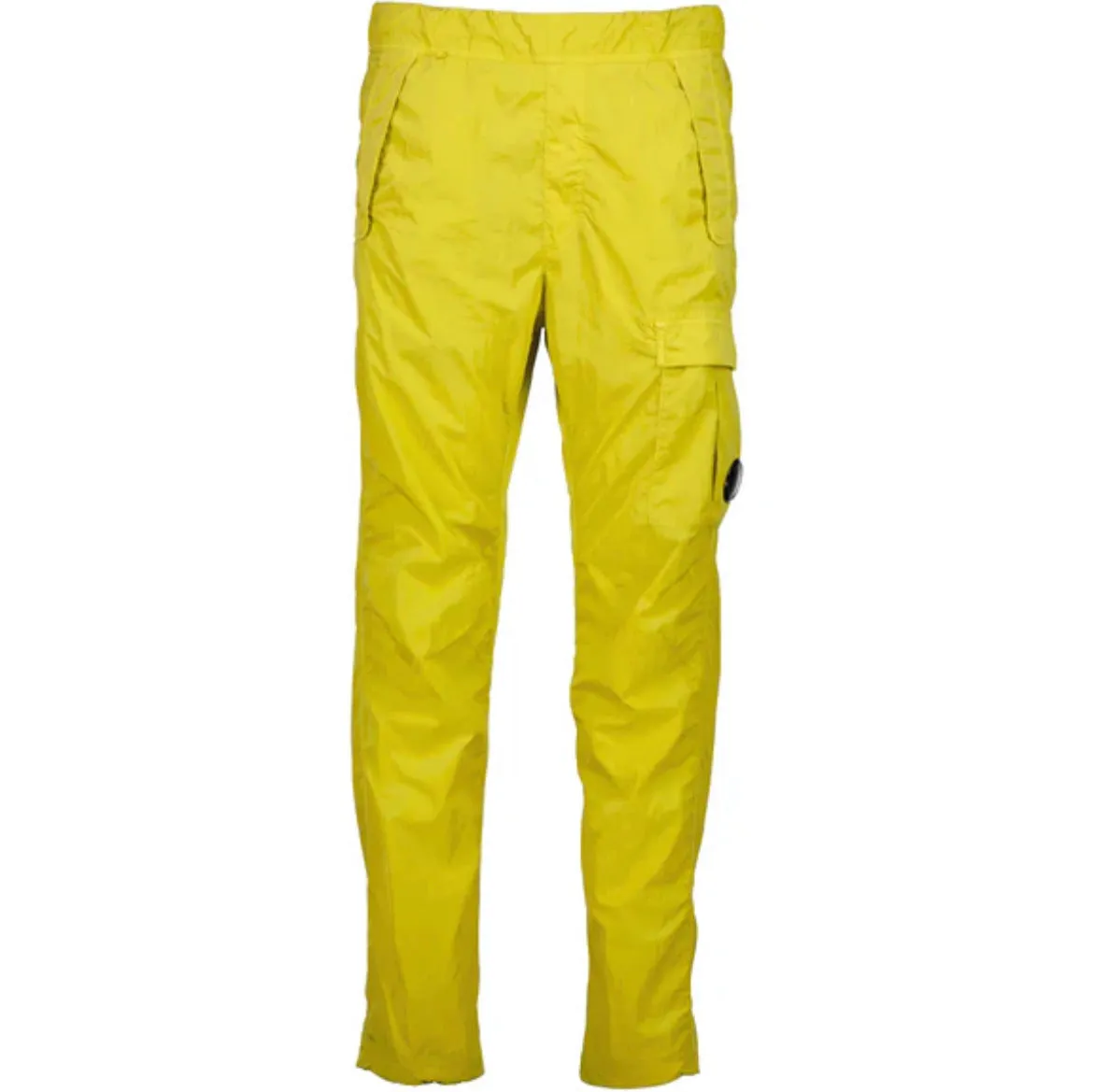 C.P. COMPANY CHROME-R CARGO TROUSER BOTTOMS - GOLDEN PALM