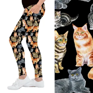 Crazy Cat Lady Deluxe Pocket Leggings