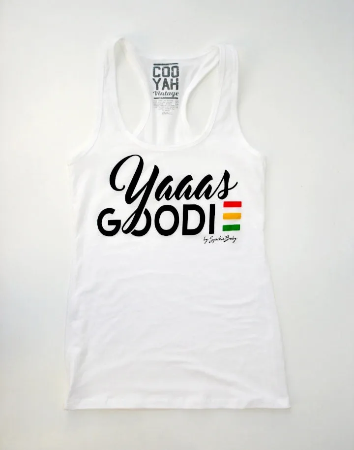 CY/DJ SPARKS - YAAS GOODIE - LADIES TANK-TOP