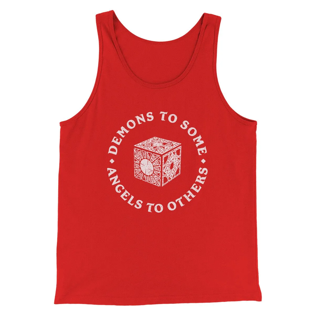 Demons To Some Angels To Others Funny Movie Men/Unisex Tank Top