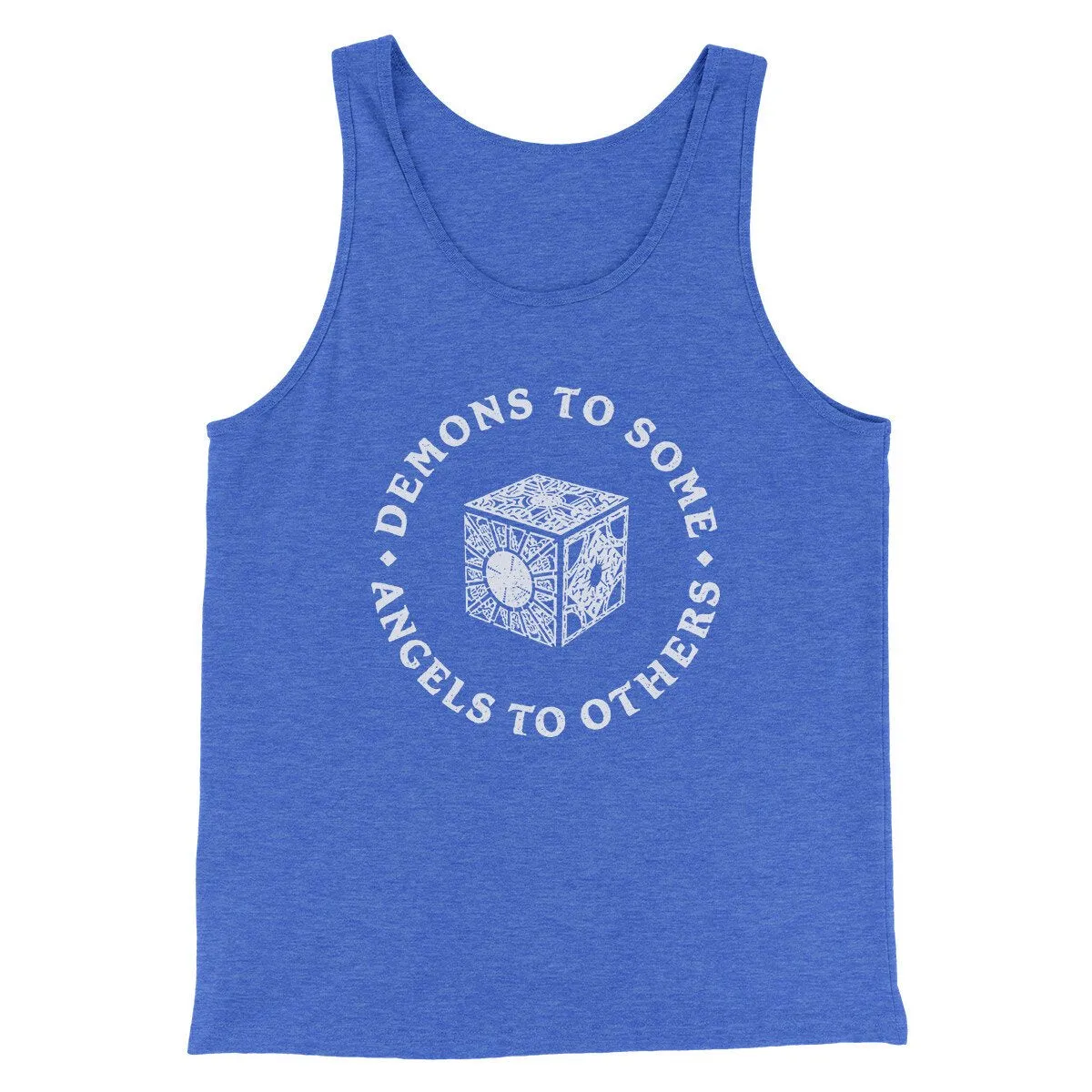Demons To Some Angels To Others Funny Movie Men/Unisex Tank Top