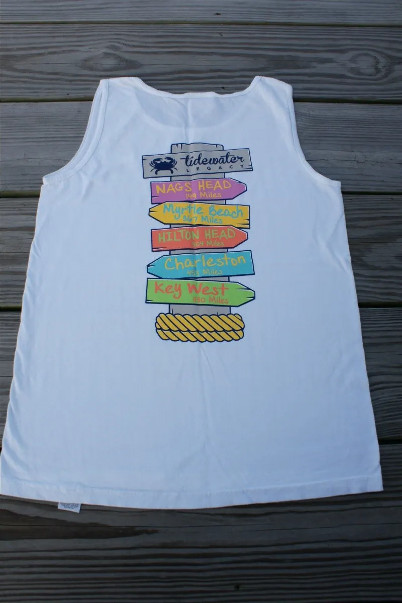 Directional Tank Top