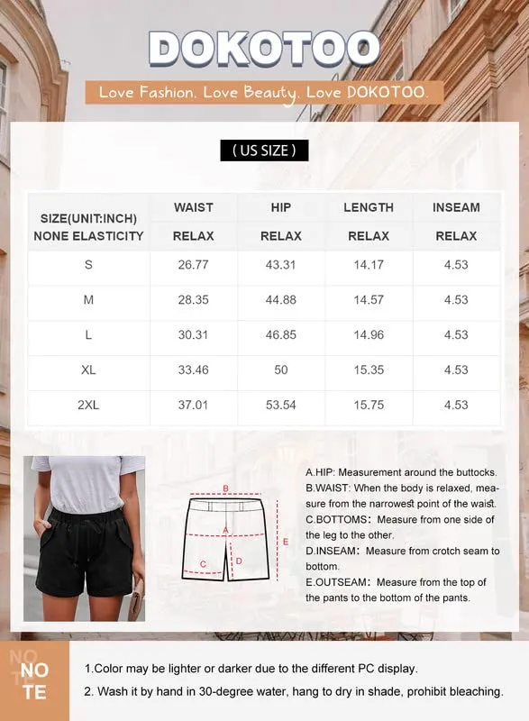 Dokotoo Womens Ladies Casual 2024 Spring Summer Comfortable Solid High Waisted Cotton Jogging Joggers Pants for Women Sweatpants with Pockets Blue