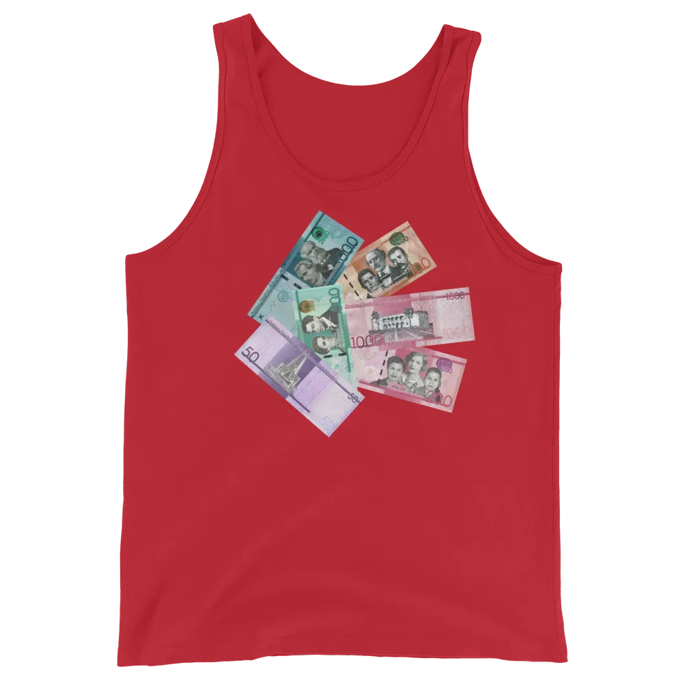 Dominican Pesos Unisex Tank Top
