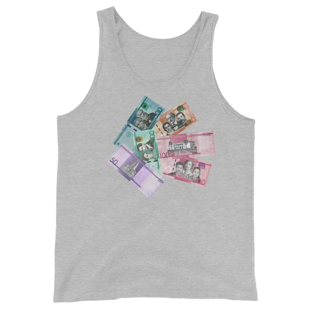 Dominican Pesos Unisex Tank Top