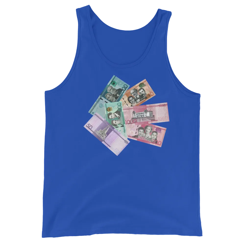 Dominican Pesos Unisex Tank Top