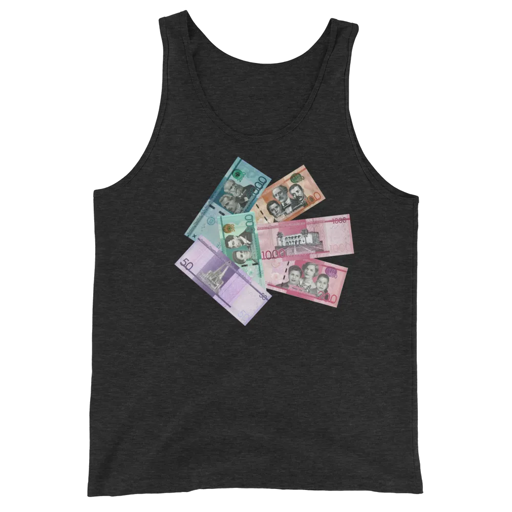 Dominican Pesos Unisex Tank Top
