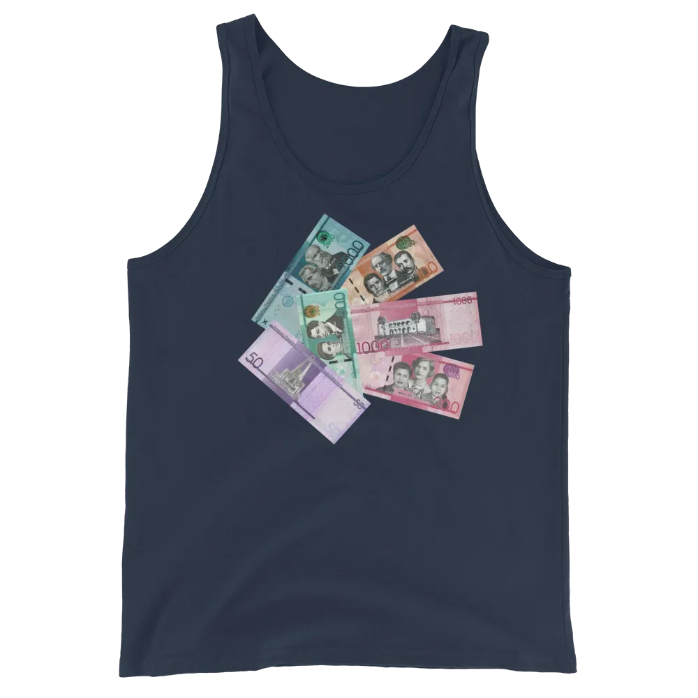 Dominican Pesos Unisex Tank Top