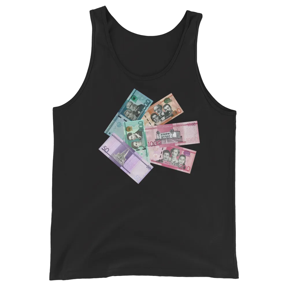 Dominican Pesos Unisex Tank Top