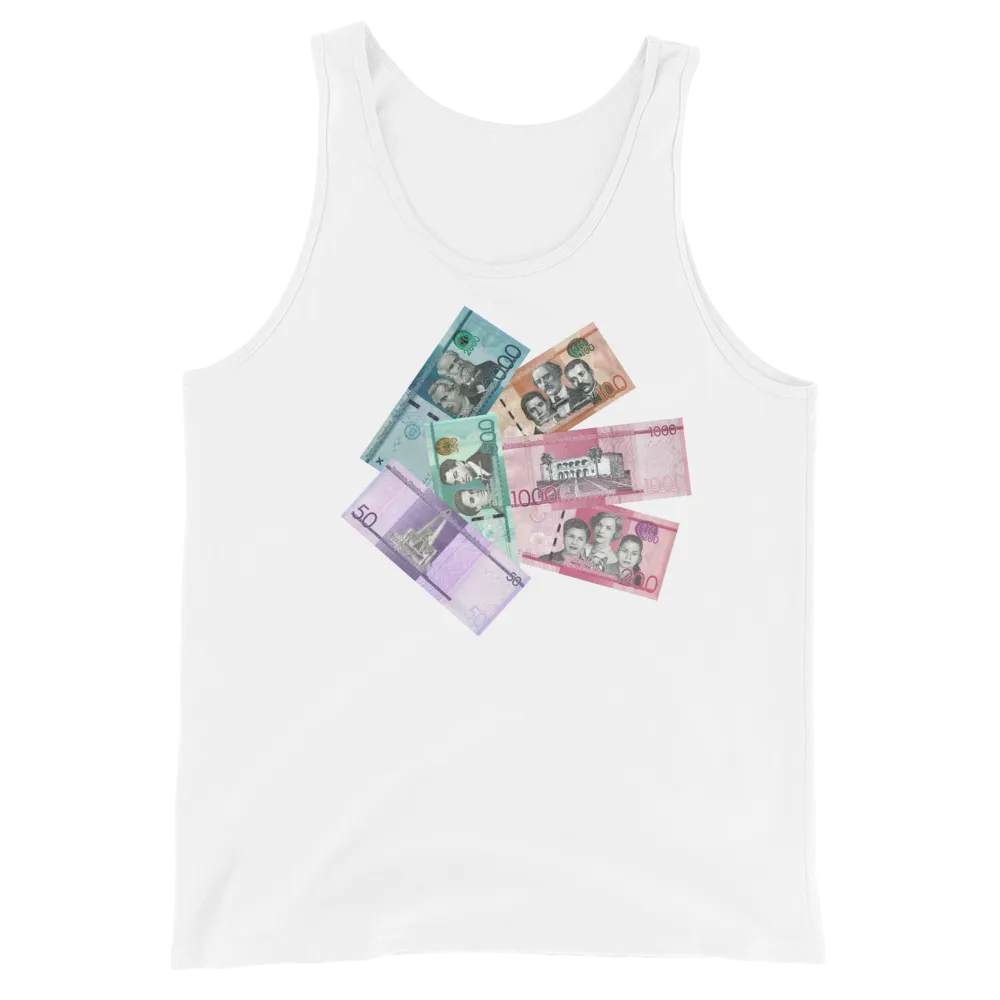 Dominican Pesos Unisex Tank Top
