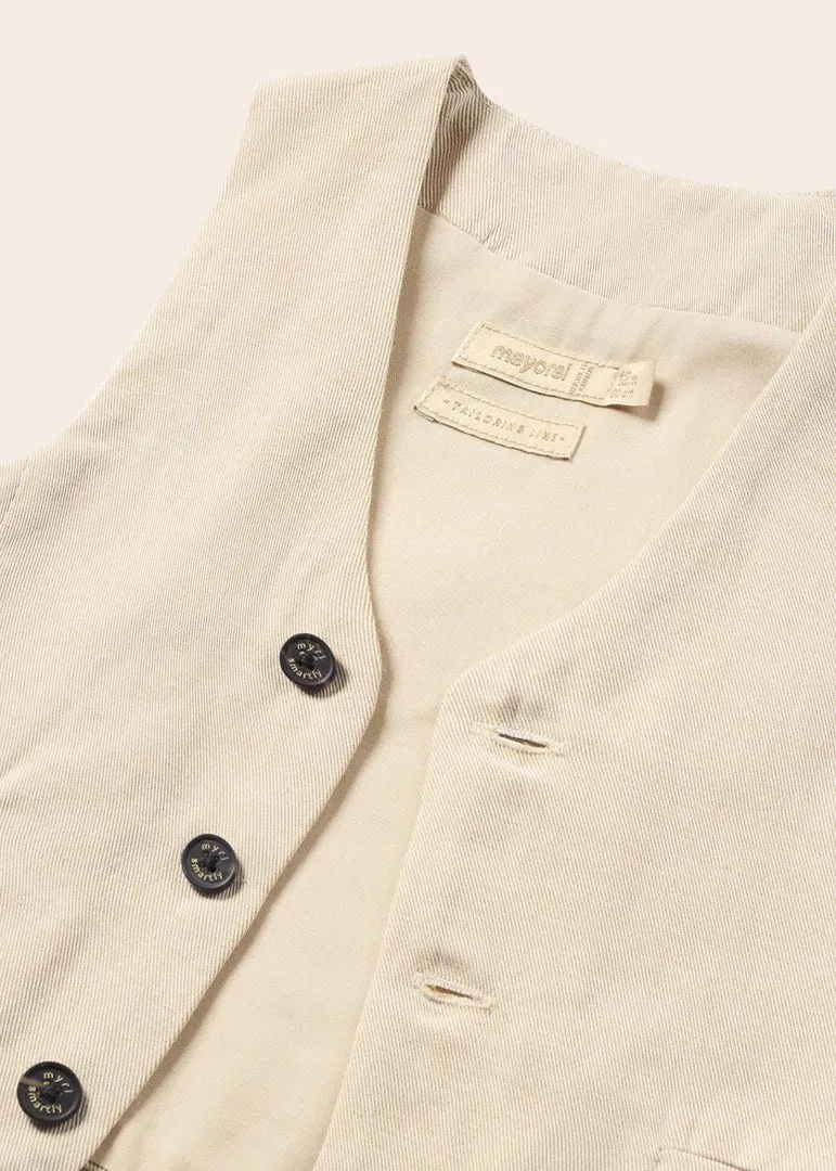 Dressy Linen Vest
