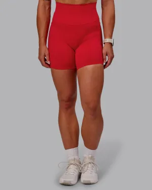 Elixir Mid Short Tight With Pockets - Flame
