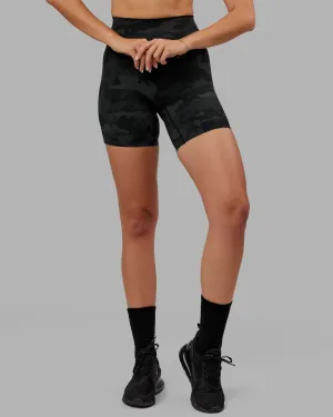 Elixir Mid Short Tights - Black Camo