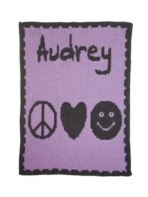 EMOJI COMBO & NAME BLANKET