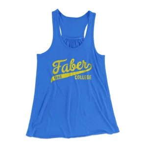 Faber College Women's Flowey Tank Top