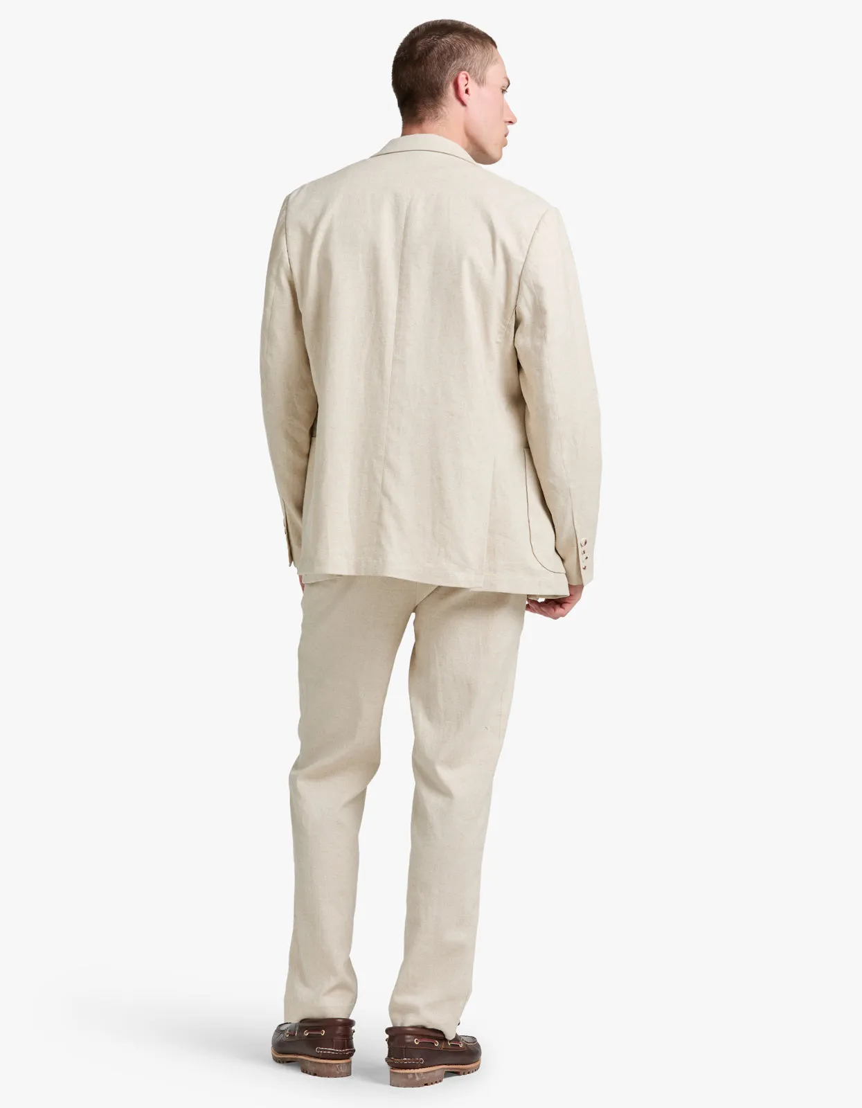 Frank Linen Blazer - Oat