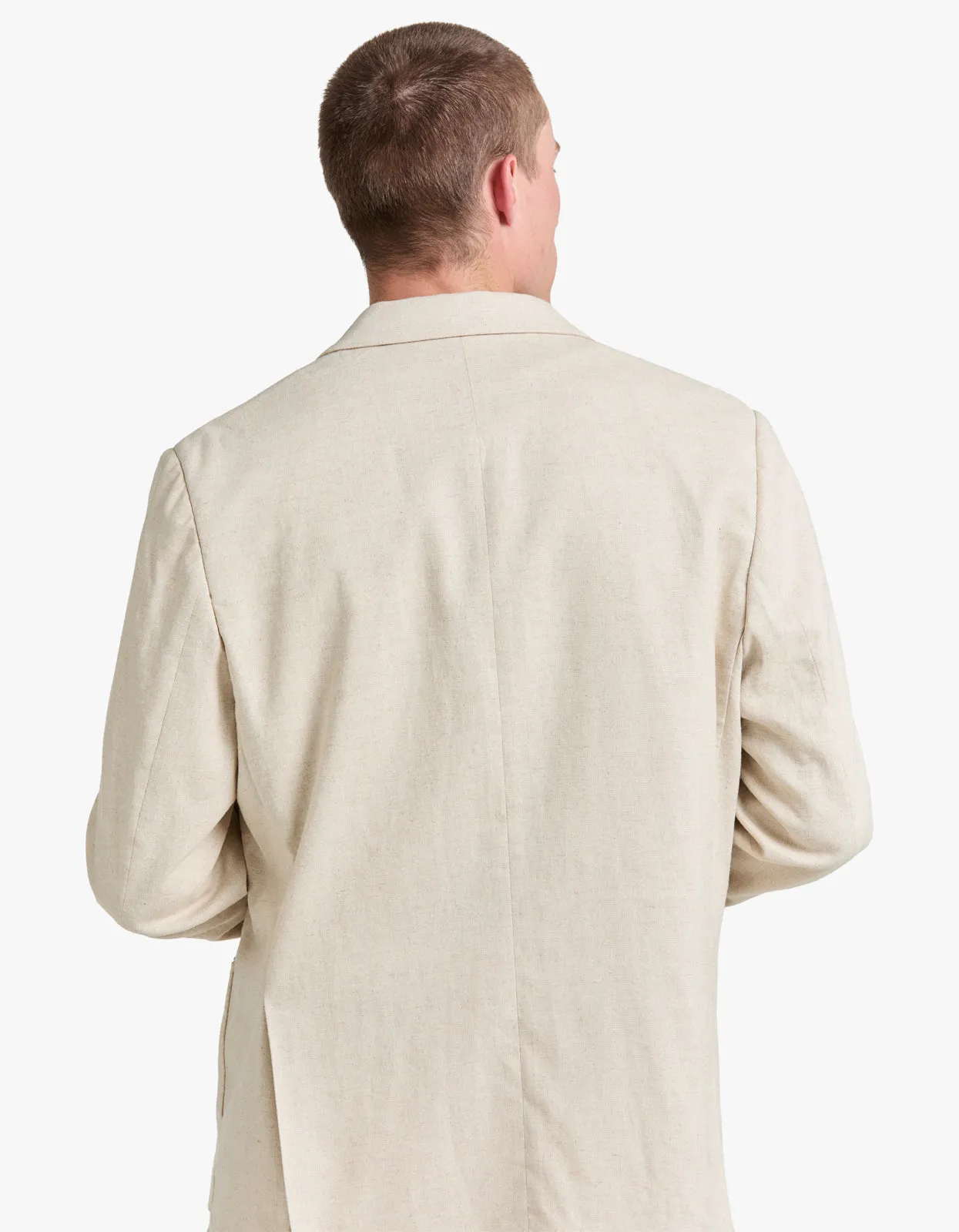 Frank Linen Blazer - Oat