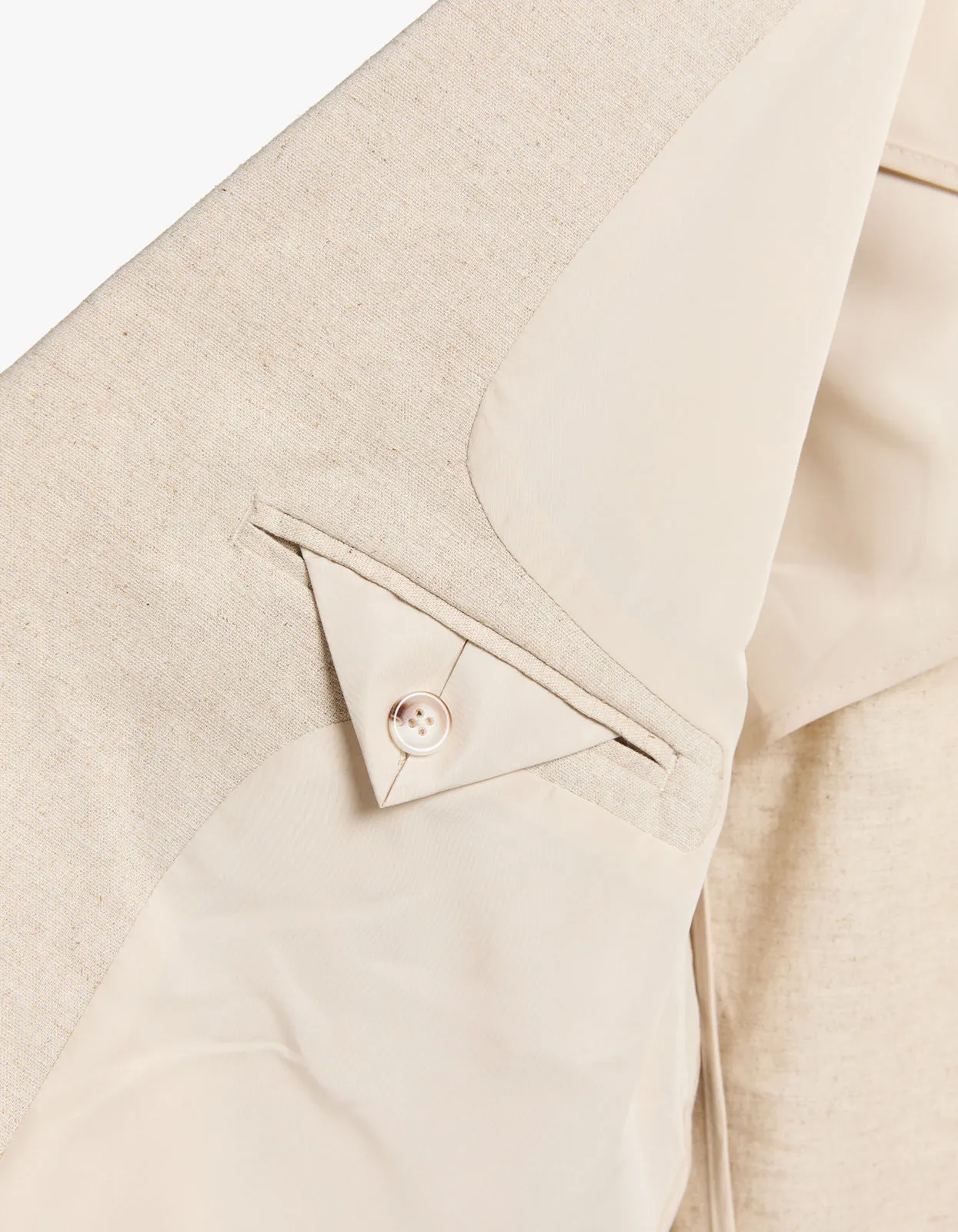 Frank Linen Blazer - Oat
