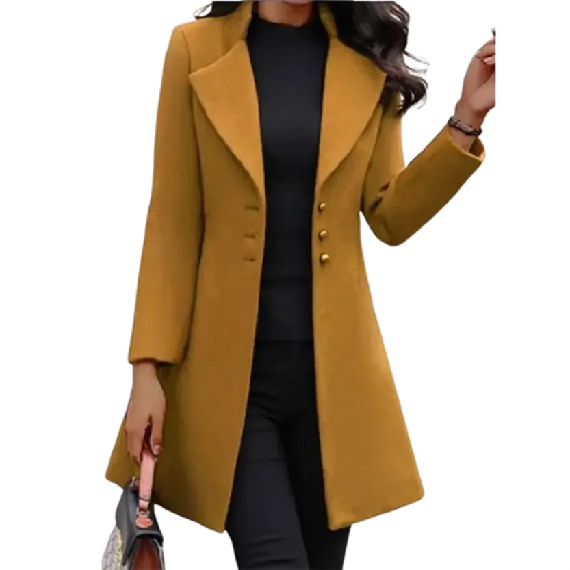 Funki Buys | Jackets | Women's Slim Fit Woolen Blend Jacket