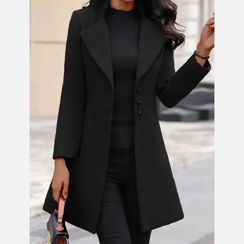 Funki Buys | Jackets | Women's Slim Fit Woolen Blend Jacket
