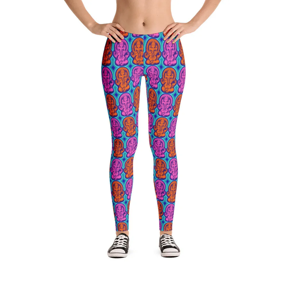 GANESH Mid-Rise Leggings