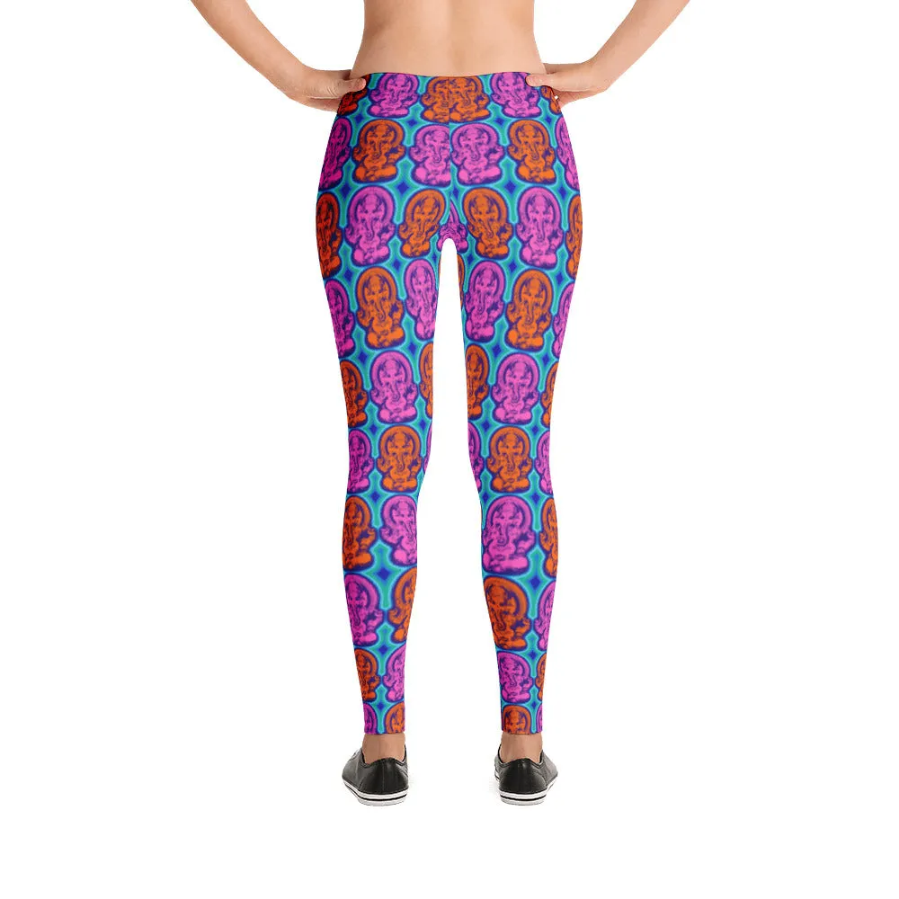 GANESH Mid-Rise Leggings