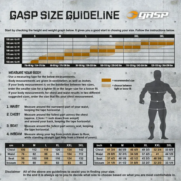 Gasp Stringer Washed Green