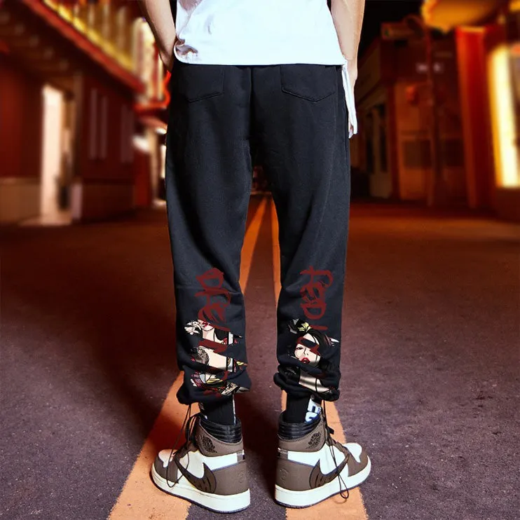 Geisha Warrior Loose Sweatpants